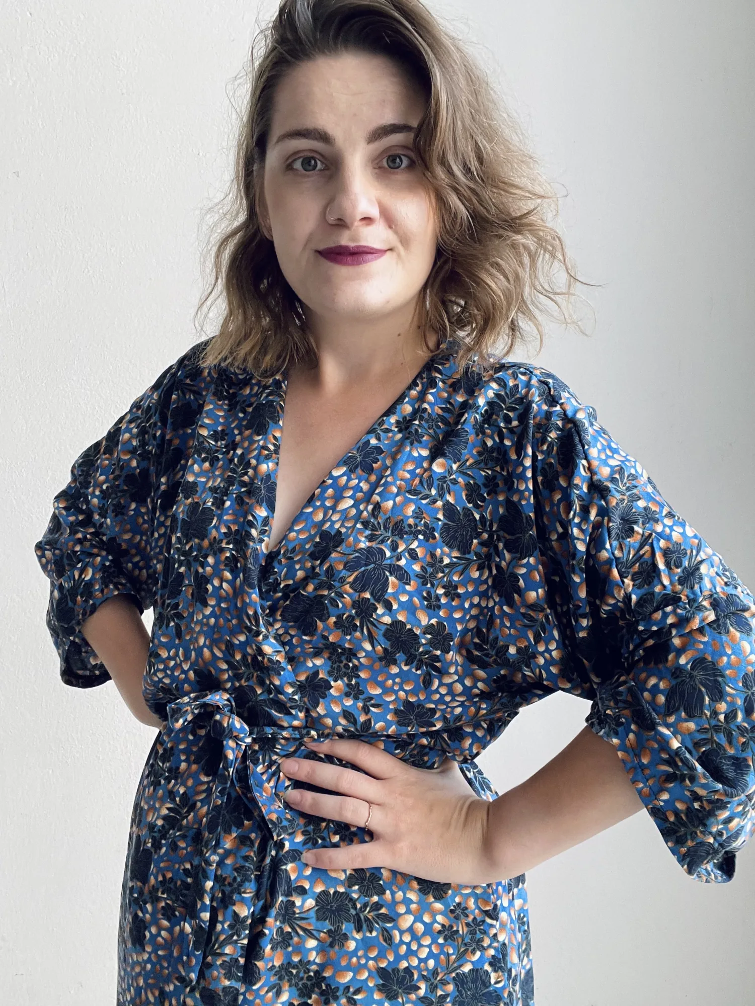 Dorota - kvety na modrej