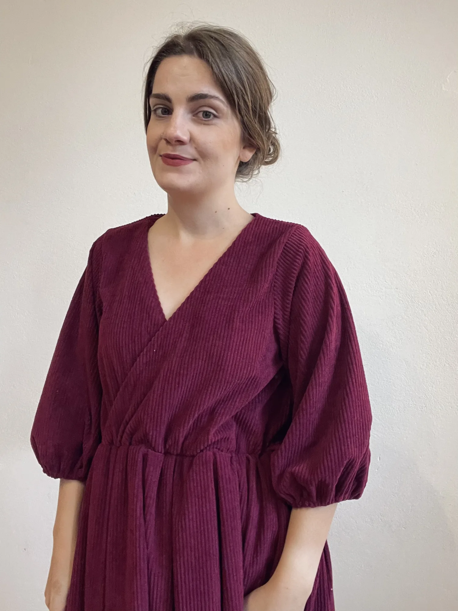 Aurélia - burgundy menčester • Vypredané